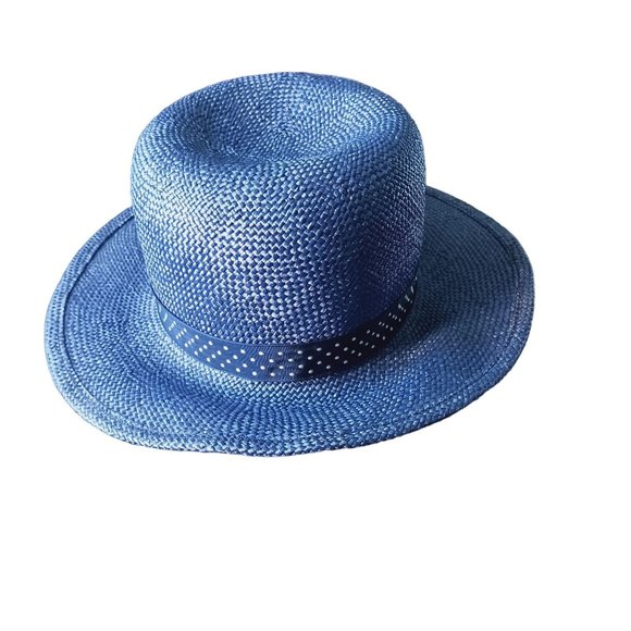 Vintage Frank Olive Counter-Fit straw hat, no size, new - Picture 3 of 7